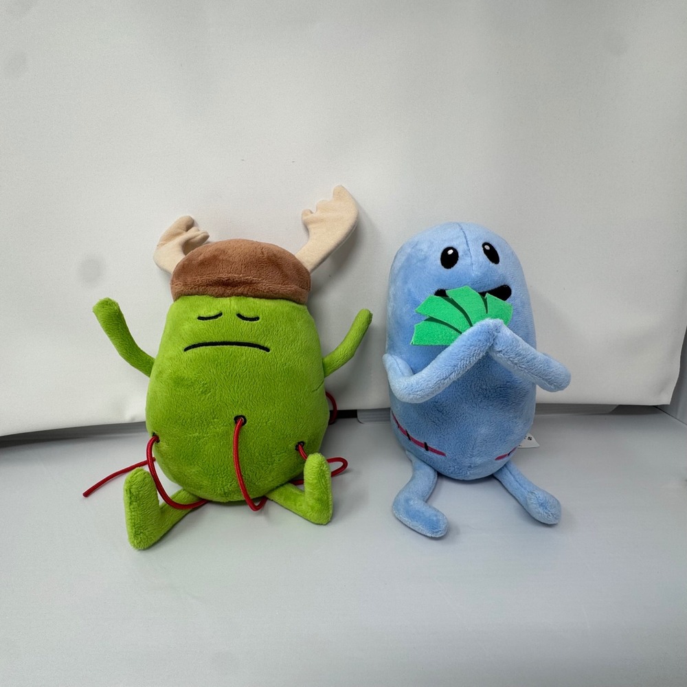 Dumb Ways To Die Dunce Botch Singing Plush Lot Set of 2 Tested Works